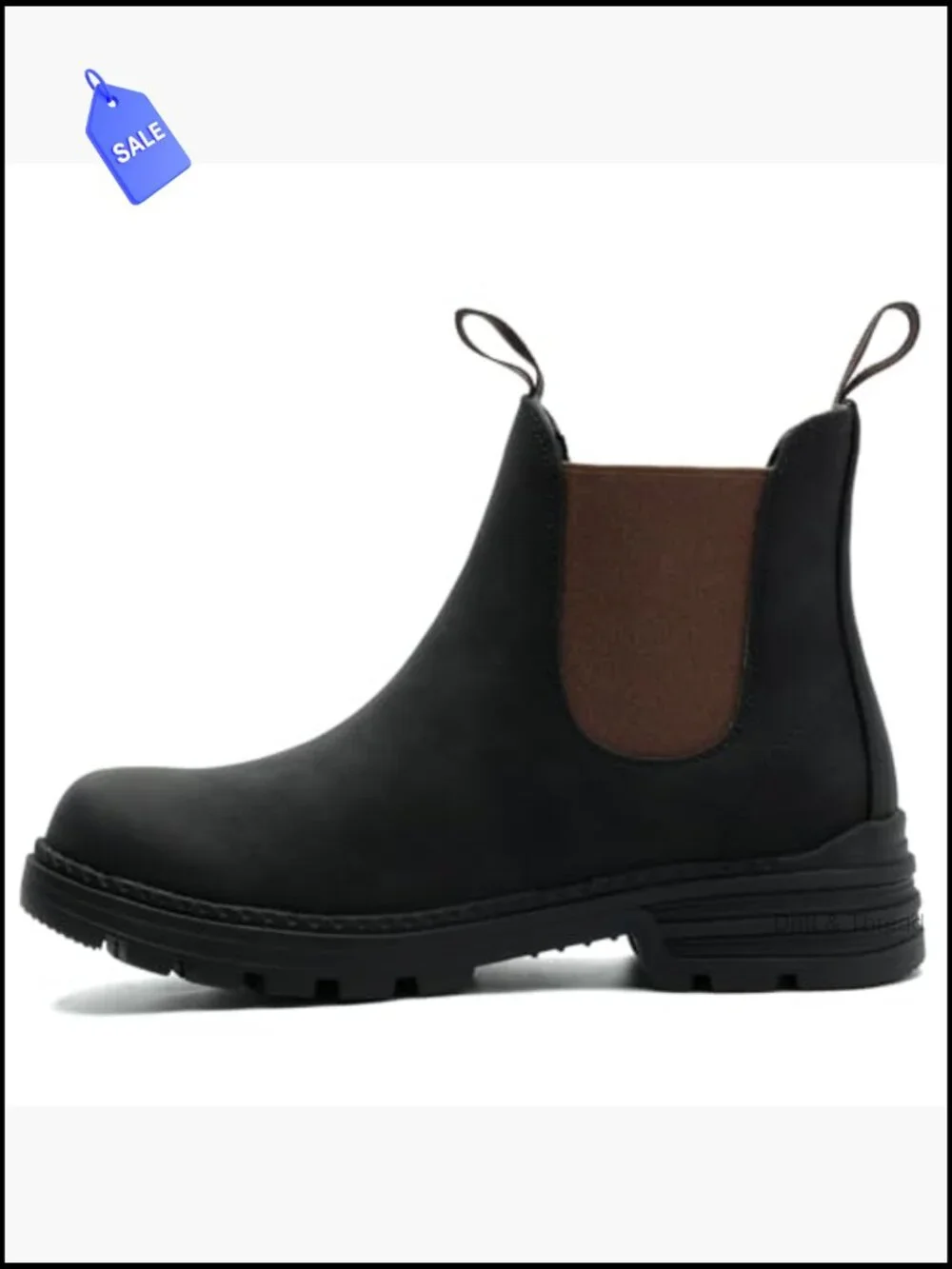 Women's Chelsea Ankle Hiking Boots Waterproof Slip-Resistant